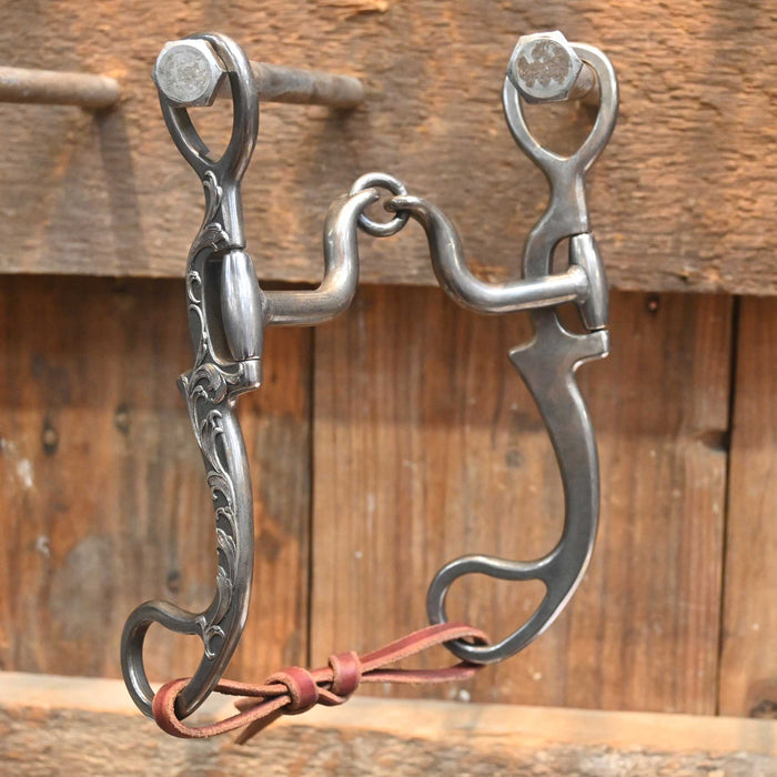 Brandon Anthony Silver Mounted Ported Snaffle Bit