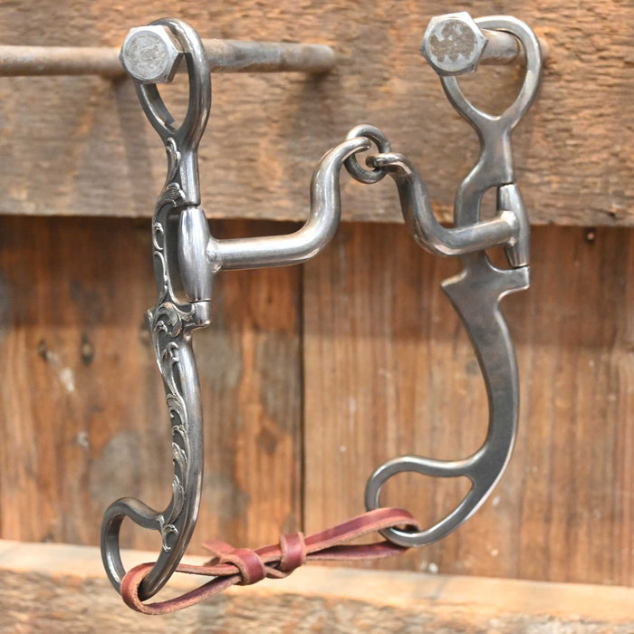 Brandon Anthony Silver Mounted Ported Snaffle Bit