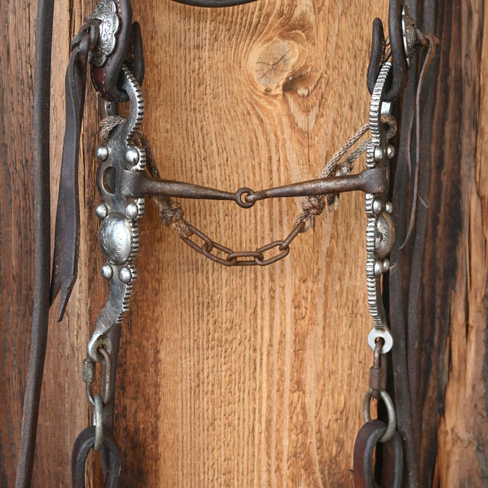 Les Vogt Performax Snaffle Bridle Rig w/Browband Headstall