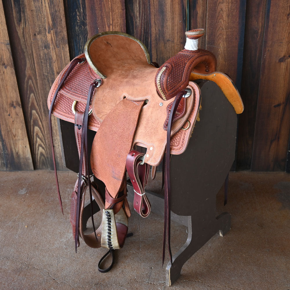 15.5" TESKEY'S RANCH ASSOCIATION SADDLE