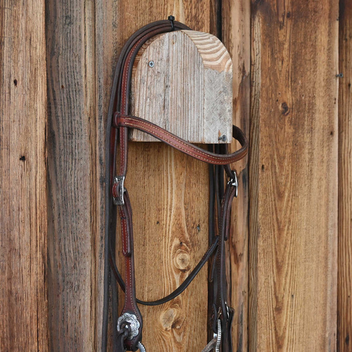 Les Vogt Performax Snaffle Bridle Rig w/Browband Headstall