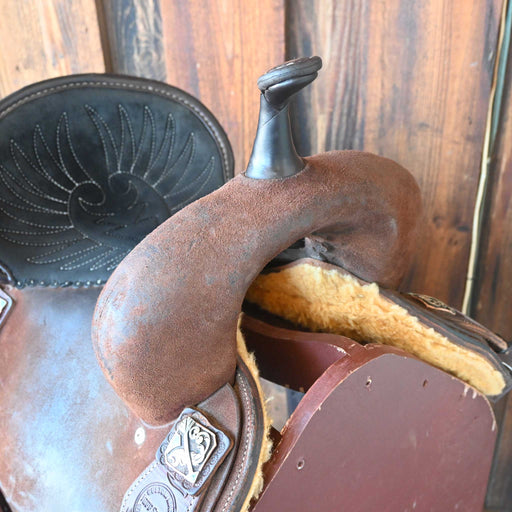 14" USED JEFF SMITH BARREL SADDLE Saddles - New Jeff Smith