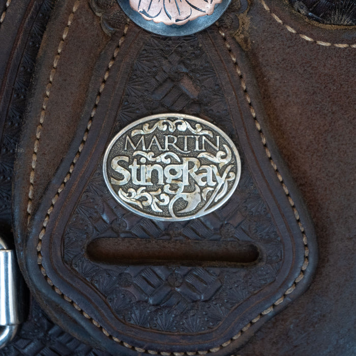 12.5" USED MARTIN STINGRAY BARREL SADDLE