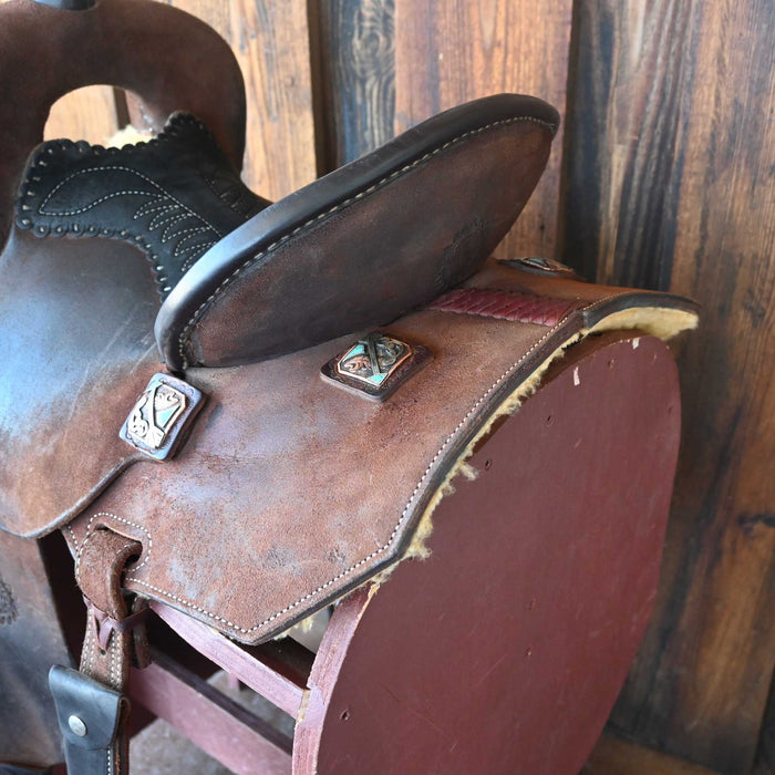 14" USED JEFF SMITH BARREL SADDLE Saddles - New Jeff Smith