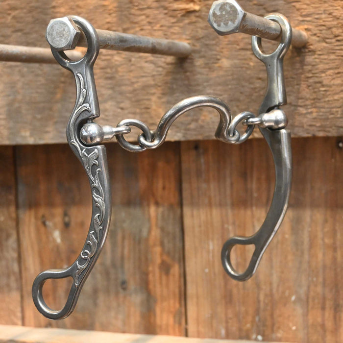 Brandon Anthony Silver Mounted Ported Chain Bit