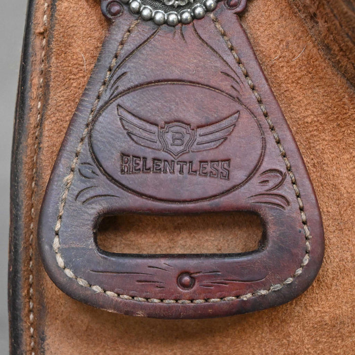 14" USED CACTUS TEAM ROPING SADDLE