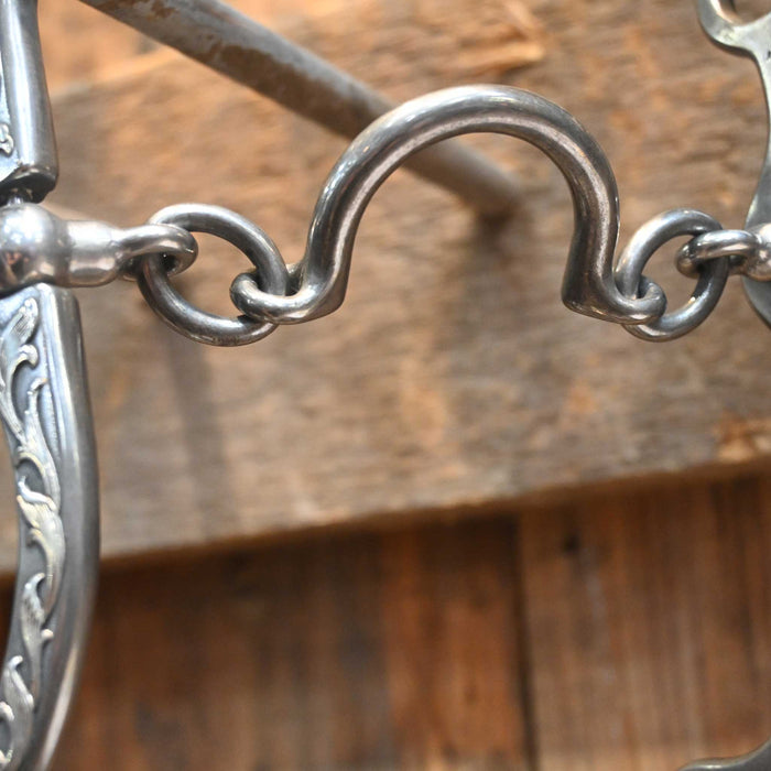 Brandon Anthony Silver Mounted Ported Chain Bit