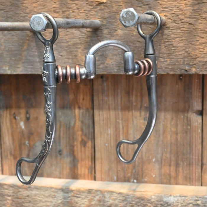 Brandon Anthony Silver Mounted Correction Copper Rings Bit