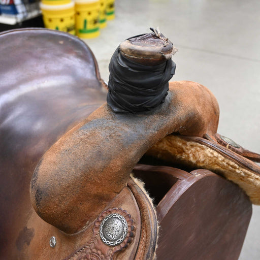 14.5" USED TESKEY'S TEAM ROPING SADDLE Saddles - Used Teskey's Saddlery