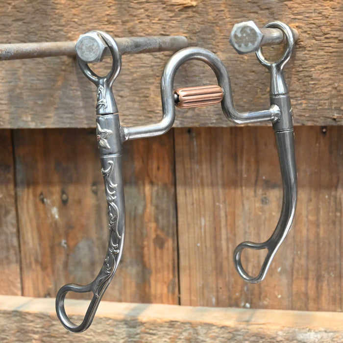 Brandon Anthony Silver Mounted Rod Port w/Cricket Bit