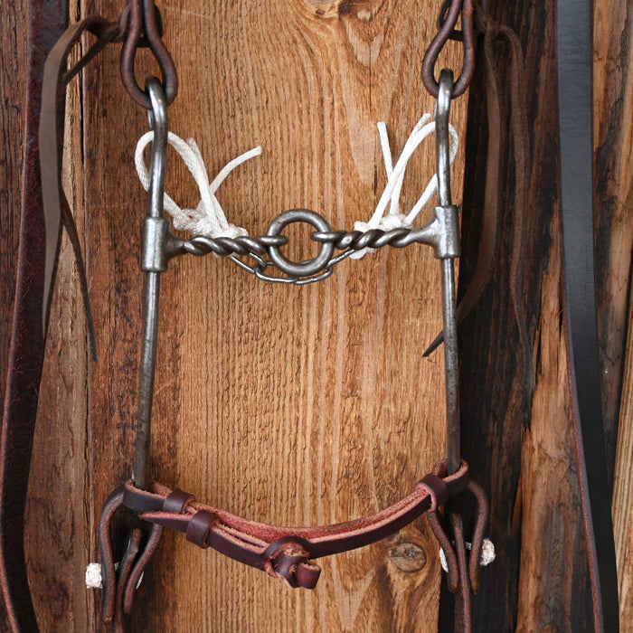 Josh Ownbey Twisted Wire Lifesaver Bridle Rig w/Single Ear Headstall