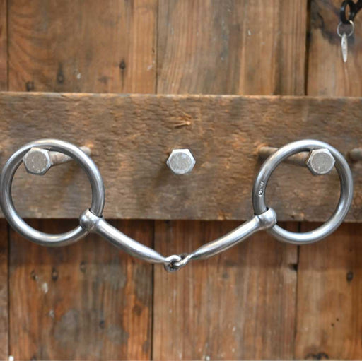 Graeme Quisenberry - QBerry Medium Straight Snaffle GQ033 Tack - Bits Graeme Quisenberry