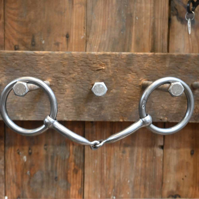 Graeme Quisenberry - QBerry Medium Straight Snaffle GQ033 Tack - Bits Graeme Quisenberry