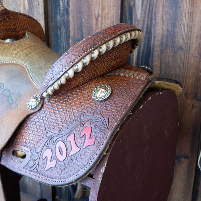 13.5" USED COWBOY CLASSIC BARREL SADDLE