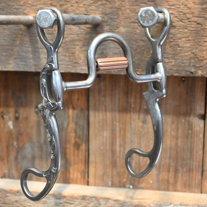 Brandon Anthony Silver Mounted  Port w/Cricket Bit