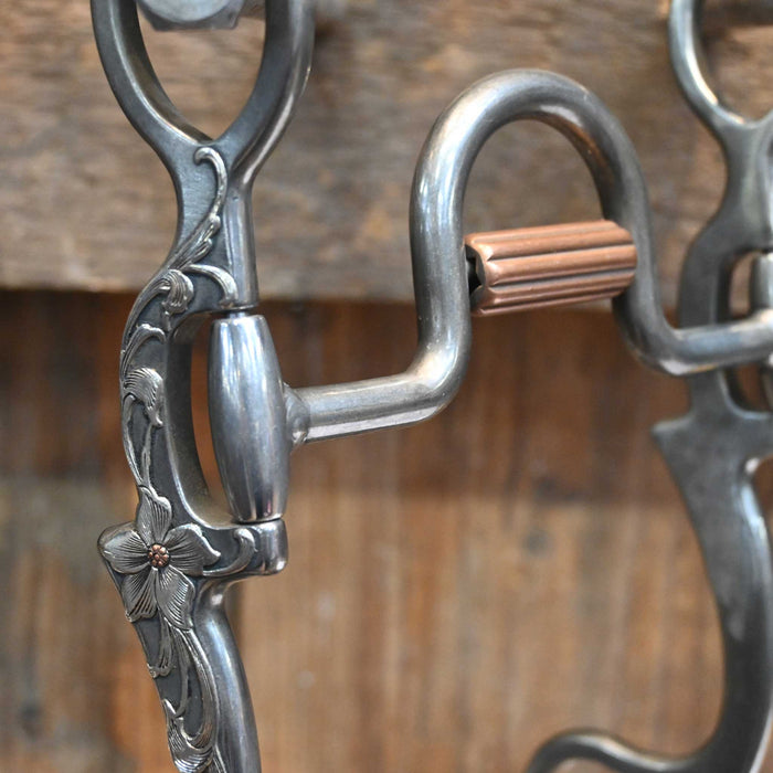Brandon Anthony Silver Mounted  Port w/Cricket Bit