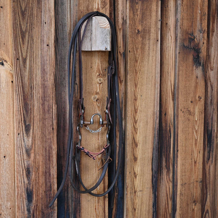 Josh Ownbey Correction Bridle Rig w/Split Ear Headstall