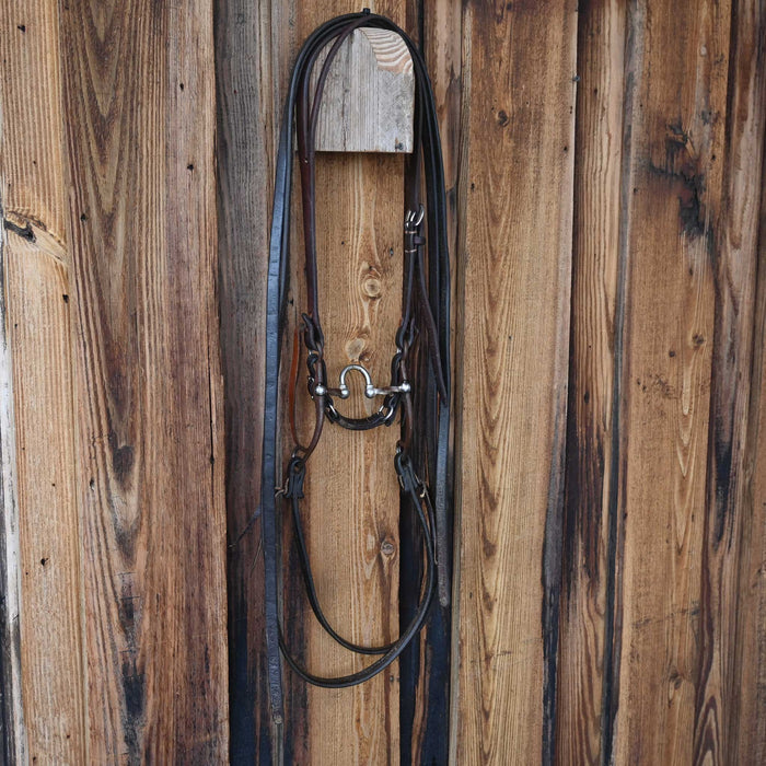 Kerry Kelley 65 Slow Twist 20 Bridle Rig w/Split Ear Headstall