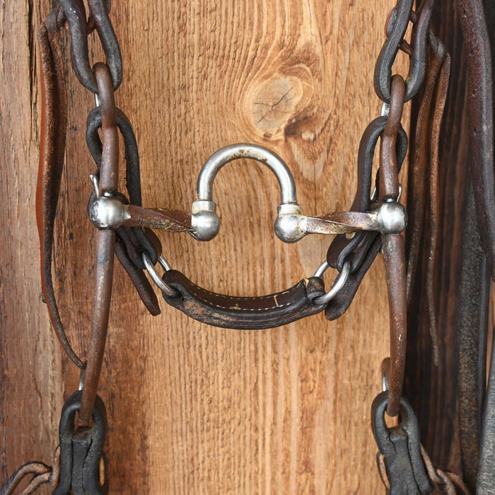 Kerry Kelley 65 Slow Twist 20 Bridle Rig w/Split Ear Headstall