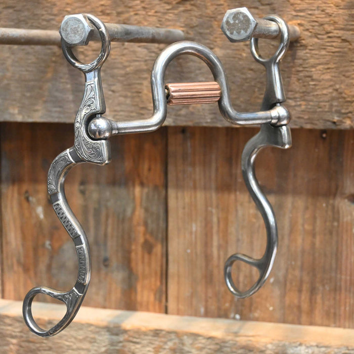Brandon Anthony Silver Mounted  Port w/Cricket Bit