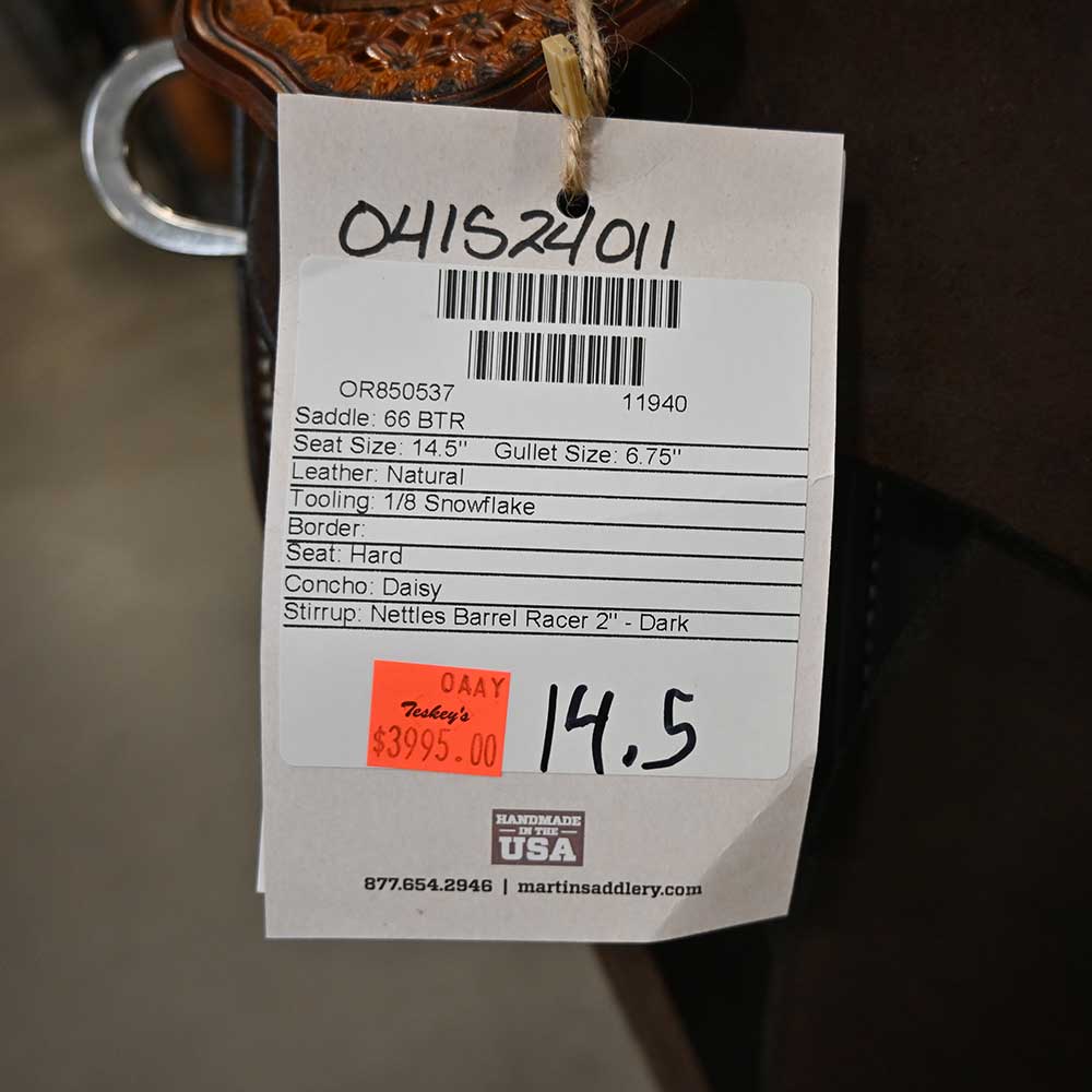 14.5" MARTIN BTR BARREL SADDLE Teskeys