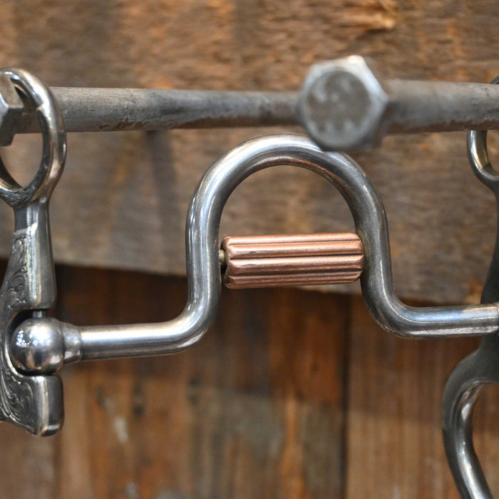 Brandon Anthony Silver Mounted  Port w/Cricket Bit