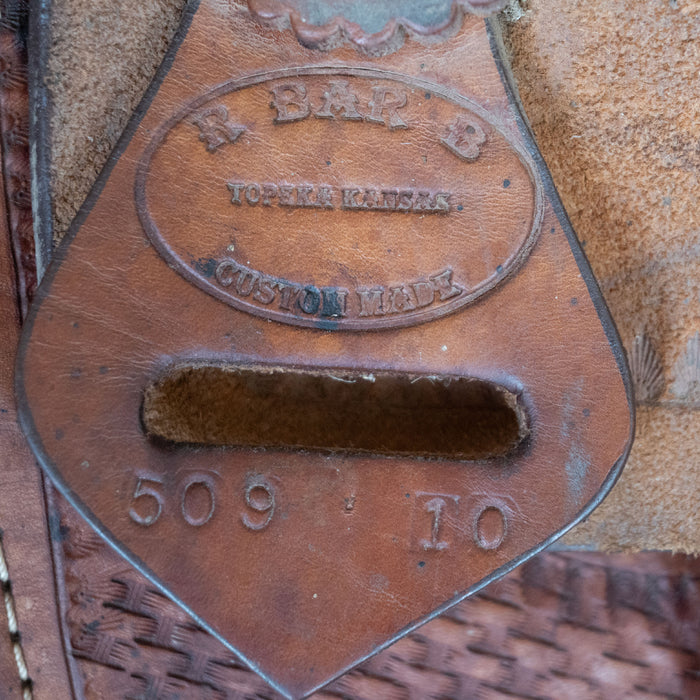 10" USED R BAR B YOUTH SADDLE