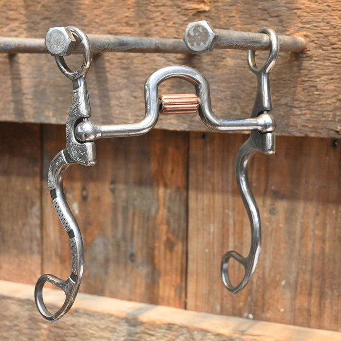 Brandon Anthony Silver Mounted  Port w/Cricket Bit