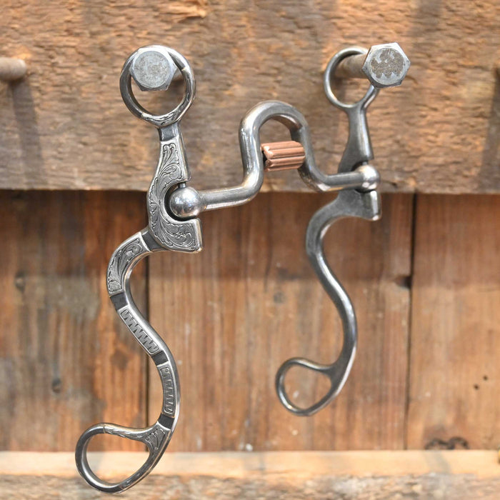 Brandon Anthony Silver Mounted  Port w/Cricket Bit