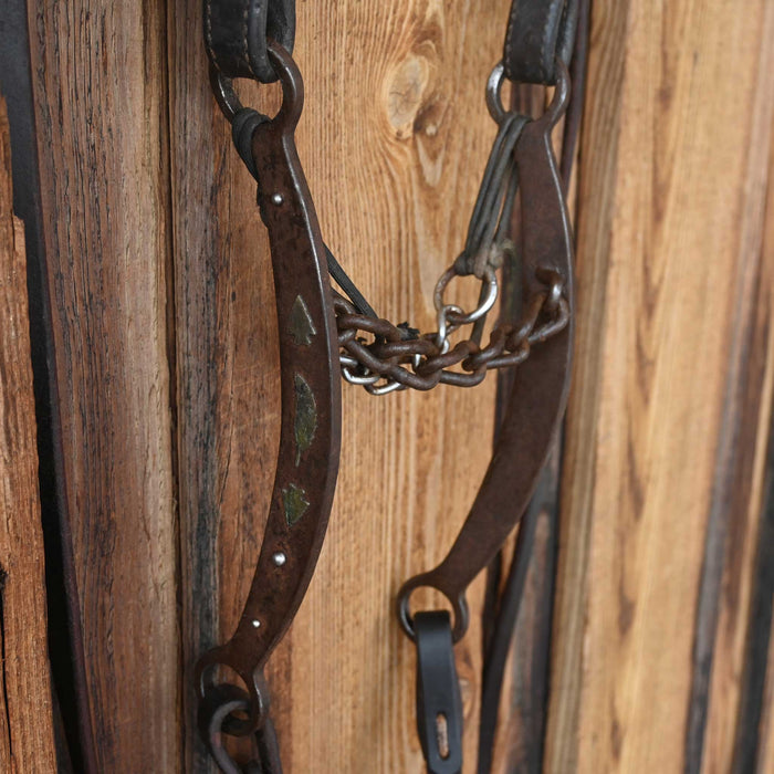Gordy Alderson Chain Bridle Rig w/Split Ear Headstall