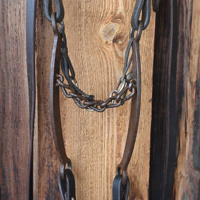 Gordy Alderson Chain Bridle Rig w/Split Ear Headstall