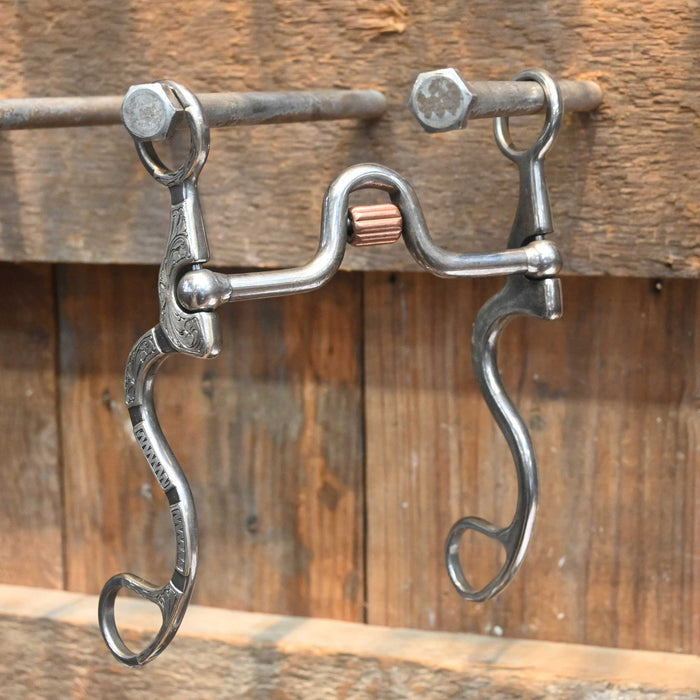 Brandon Anthony Silver Mounted  Port w/Cricket Bit