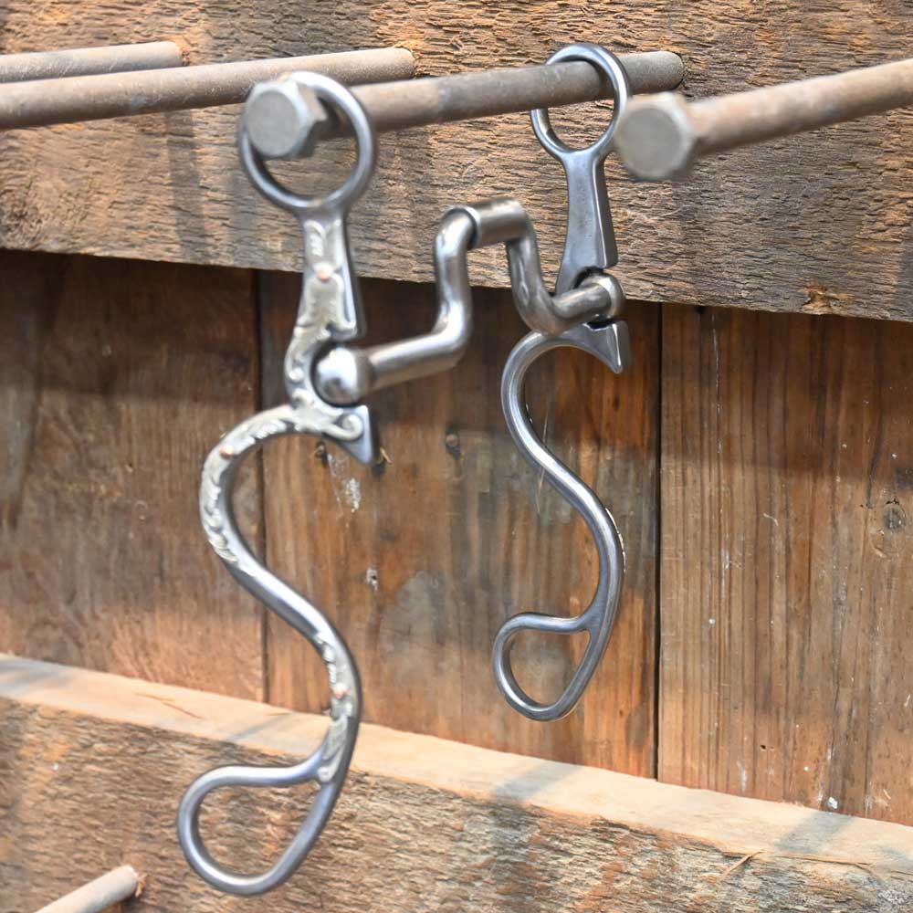 Kerry Kelley 10 Silver Mounted Hinge Port KK1004 Tack - Bits Kerry Kelley