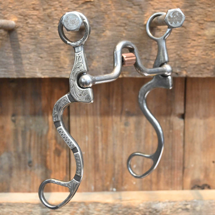 Brandon Anthony Silver Mounted  Port w/Cricket Bit