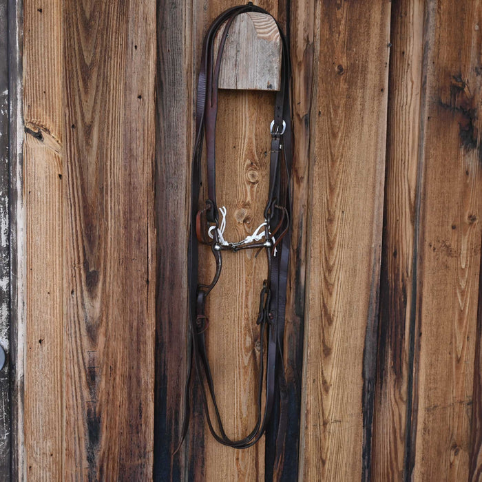 Kerry Kelley 65 Snaffle Bridle Rig w/Split Ear Headstall