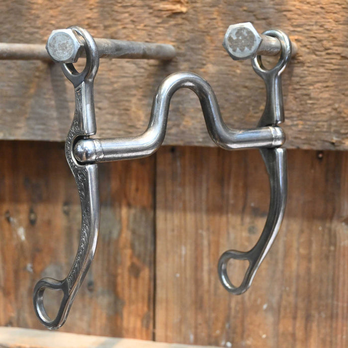 Brandon Anthony Silver Mounted  Port Bit