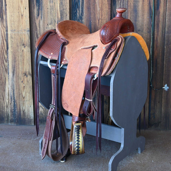 14.5" TESKEY'S STRIP DOWN RANCH SADDLE