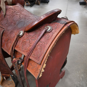 15.5" USED CACTUS RANCH SADDLE Saddles - Used CACTUS SADDLERY