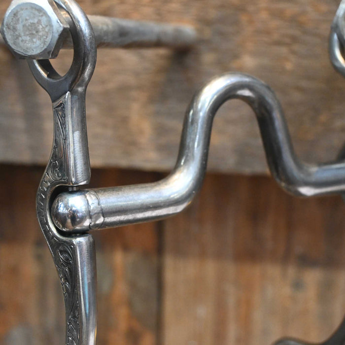 Brandon Anthony Silver Mounted  Port Bit