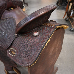 14" USED TESKEY'S BARREL SADDLE Saddles Teskey's Saddlery