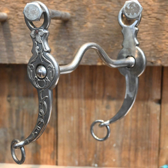 Brandon Anthony Silver Mounted  Port Bit