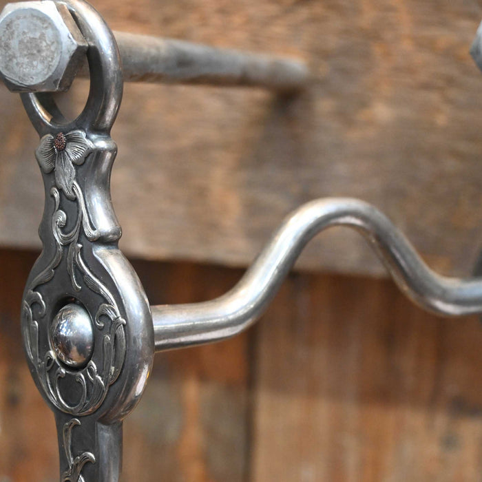 Brandon Anthony Silver Mounted  Port Bit
