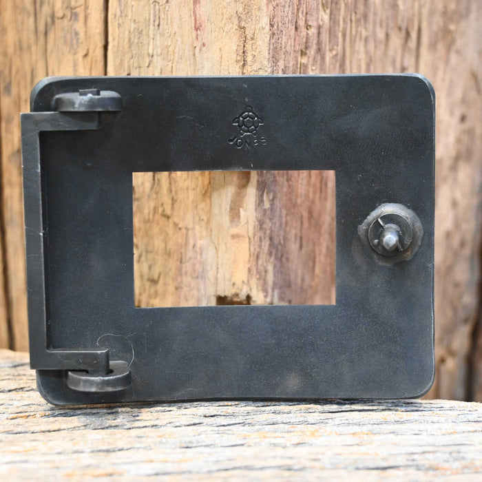 Turtle Jones Silver & Copper Mounted Belt Buckle