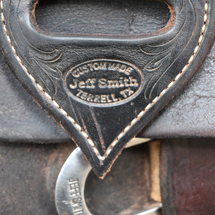 16" USED JEFF SMITH CUTTING SADDLE Saddles - Used Jeff Smith