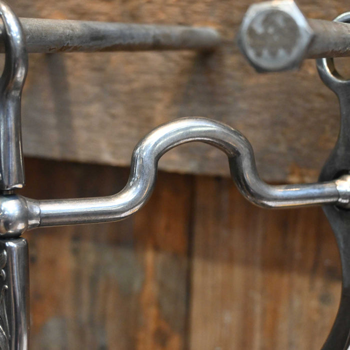 Brandon Anthony Silver Mounted Solid Square Port Bit