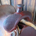 15.5" USED TESKEY'S RANCH CUTTER SADDLE Saddles - Used Teskey's Saddlery