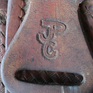 16" USED JPC RANCH CUTTING SADDLE Saddles JPC SADDLES   