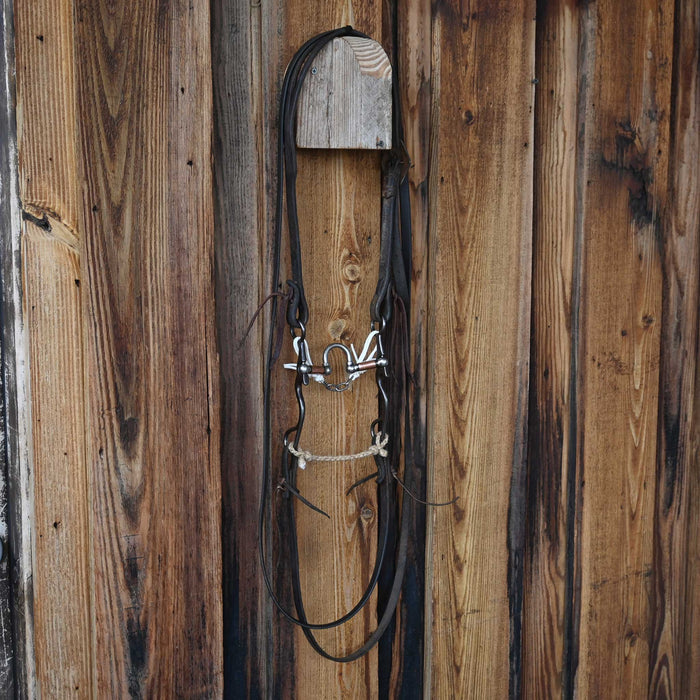 Kerry Kelley 02S 20 Correction Bridle Rig w/Split Ear Headstall Tack - Rigs Kerry Kelley