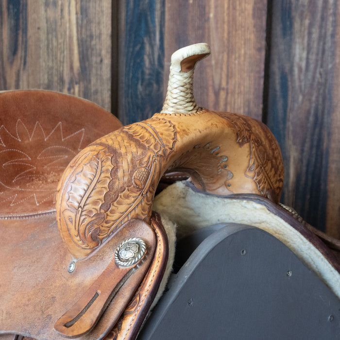 13.5" USED COURTS BARREL SADDLE