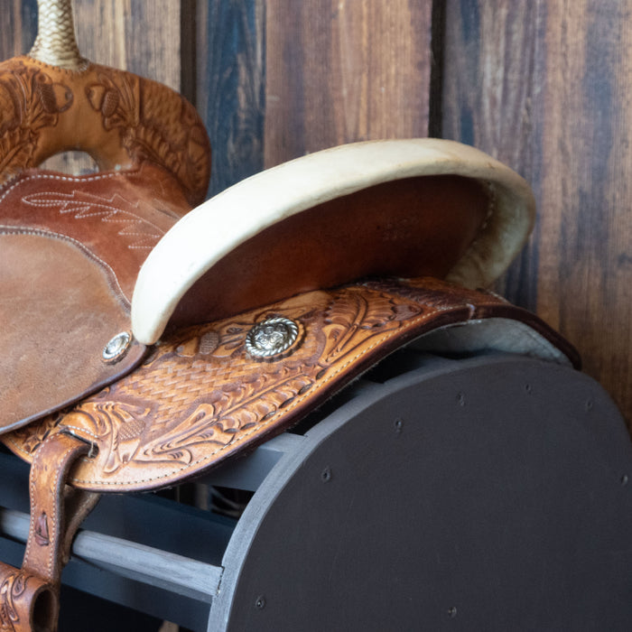 13.5" USED COURTS BARREL SADDLE